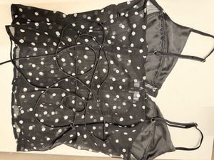 Polka Dot Sheer Blouse