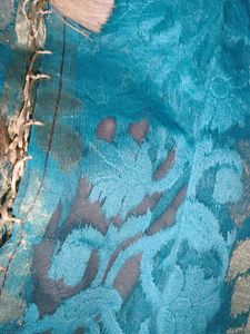 Beautiful Teal Saree