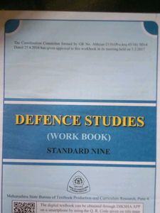 Defence Studies and Water Security Textbook Std 9