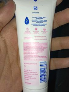 Johnsons baby cream