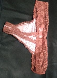 Leopard Lace Thong