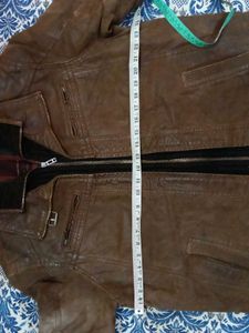 Men's Brown Leather Jacket