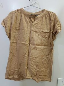 Zudio Tan Casual Top