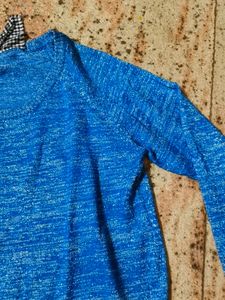 Blue Sweat Shirt