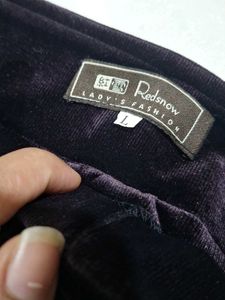 Flared Corduroy  valvet Pants