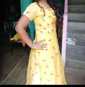 Yellow  Gown