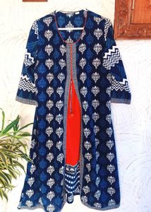 💙 Jacket Style Kurta