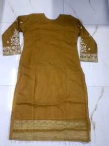 Elegant Embellished Kurta Set