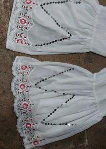 Frock Style Sharara Kurta set