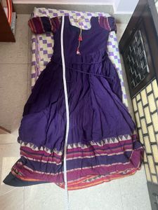 Festive Offerprice- Purple Ethnic Gown