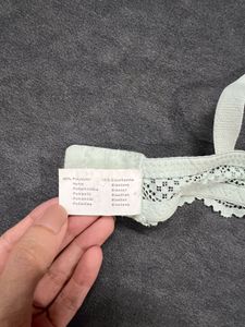 Lace Trim Padded Bra
