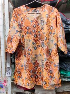L and XL size Boho Print Kurta Top