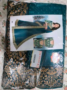 💚✨ NEW ARRIVAL | ELEGANT TEAL SAREE