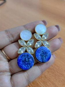 Beautiful Blue Pair Of Earrings