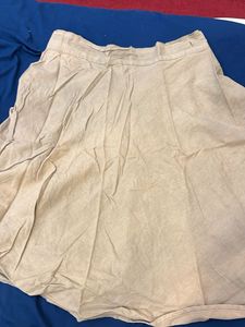 Wrap Around Beige Skirt
