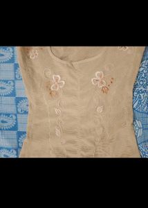 SHEER BODYSHAPER W FLORAL EMBROIDERY