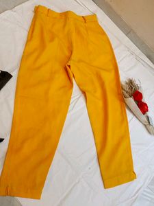 Bright Yellow Palazzo Pants