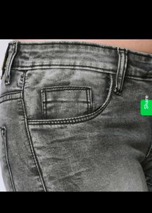 Grey Wash Skinny Jeans