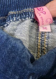 Blue Denim capry