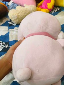 Cute Pink Bunny Plush Toy
