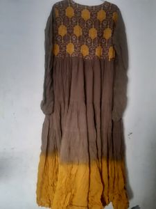 Long Cotton Crush Top