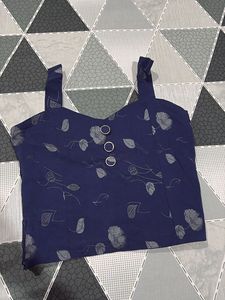 Floral Print Button Down Top