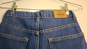 Blue Wide Leg Jeans