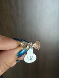 Y2K Coquette Bow Ring