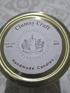 Daisy Flower Candle