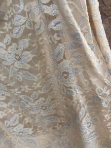 Beige and Silver net dress