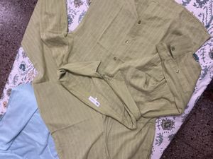ZARA Lime Green Off-Shoulder Co-ord Set