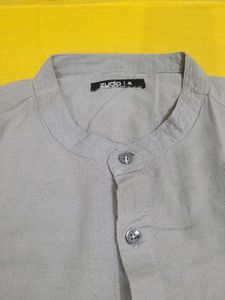 unisex Casual Grey Shirt