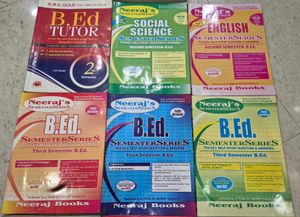 B.Ed. Semester Series Books