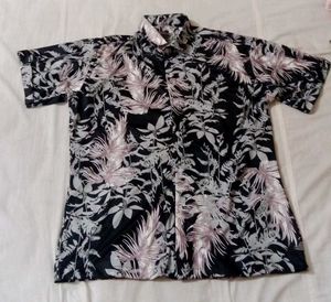 Floral Print Short Sleeve Shirt