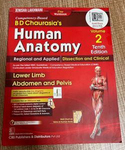 BD Chaurasia's Human Anatomy Vol 1 and 2