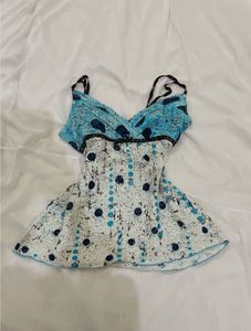 Boho Dot Print Camisole Top