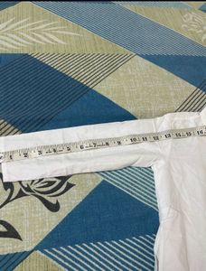 White Cotton Kurta Pajama Set