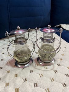 Set of 2 Vintage Candles