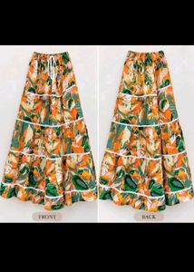 Boho Tiered long Skirt