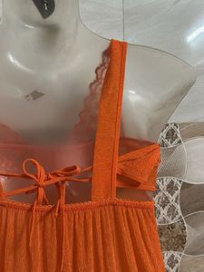 Orange Maxi Nightgown