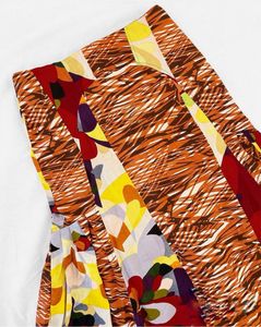 Boho panelled Maxi Skirt