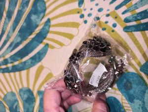 Black Stone Bangle