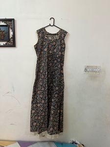 Anarkali Style Kurta With Inner And Embroidery