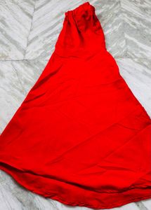 Stunning Red Sequined Kurta Set