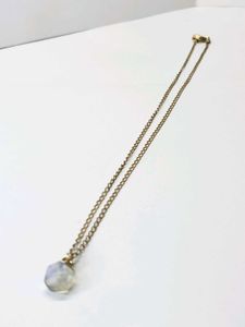x2 Gem pendant Gold Necklaces