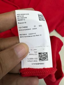 Authentic BOSS Red Polo T-Shirt