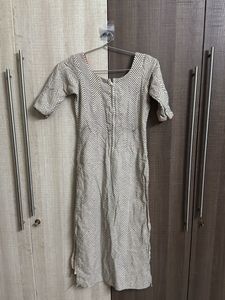 Patterned Midi Kurthi