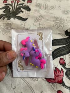 Cute Cartoon Hair Clips (Set of 2)combo offer 6 pa