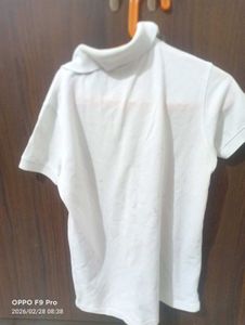 Classic White Polo T-Shirt