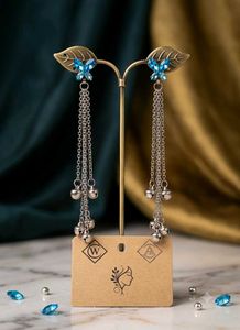 Sale_Sparkling Butterfly Dangle Earrings